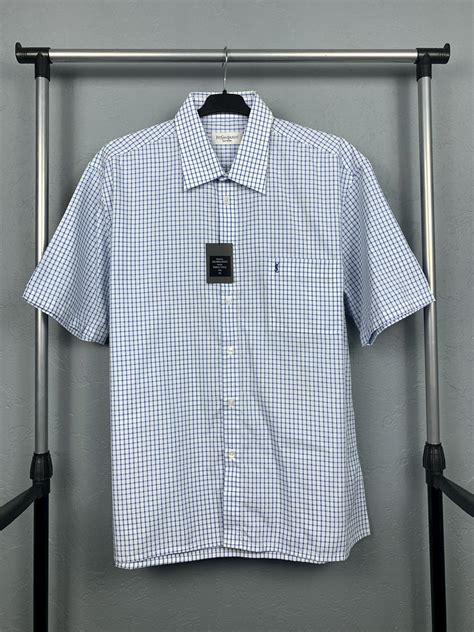 ysl short sleeve shirt|YSL shirt price.